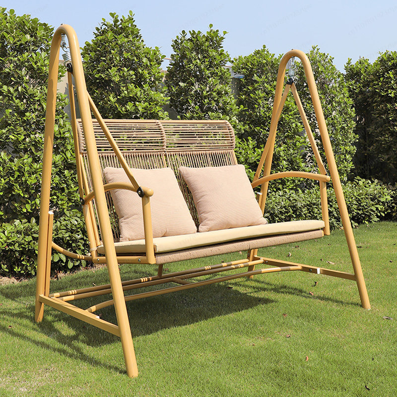 Outdoor Furniture Egg Chair - Outdoor courtyard swing rocking chair outdoor