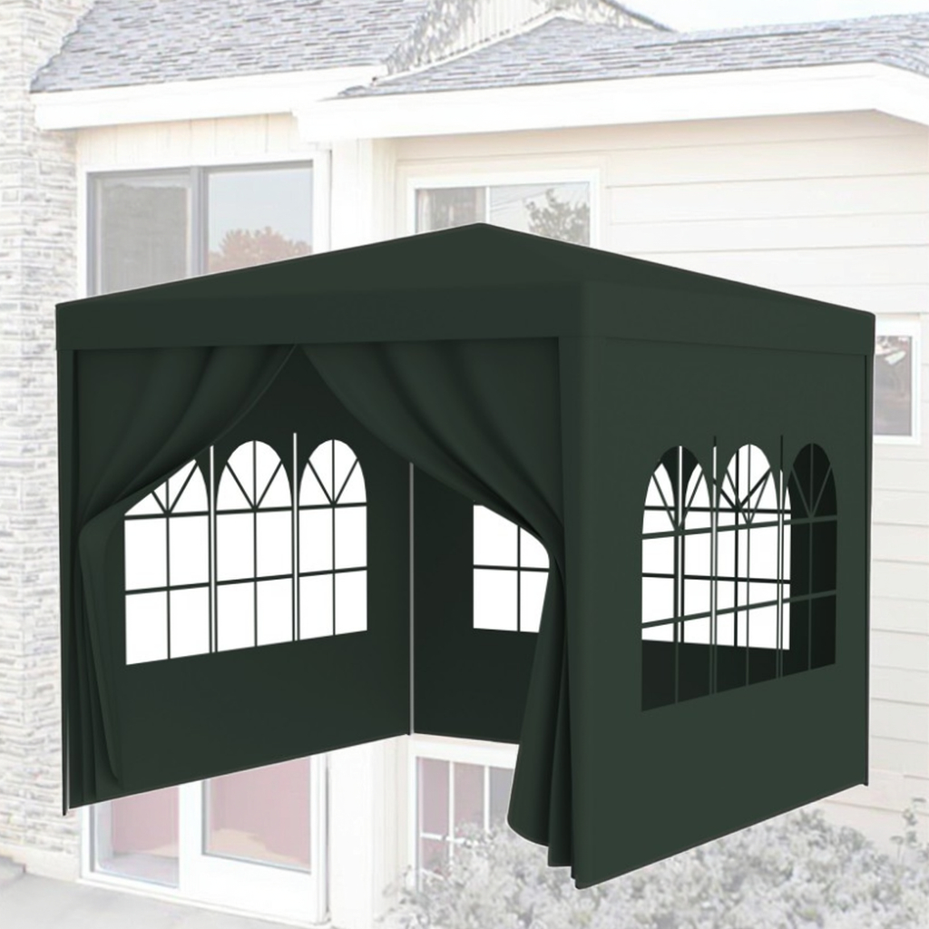 Outdoor Furniture Gazebo - ！@10x10FT Modern Outdoor Party Tent Stainless