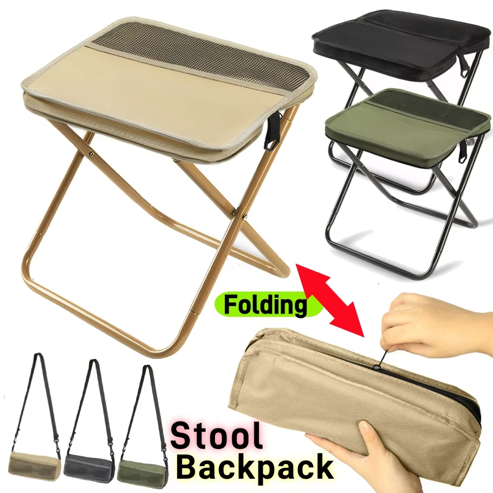 Outdoor Furniture Polywood - Folding stool for outdoor leisure, camping,