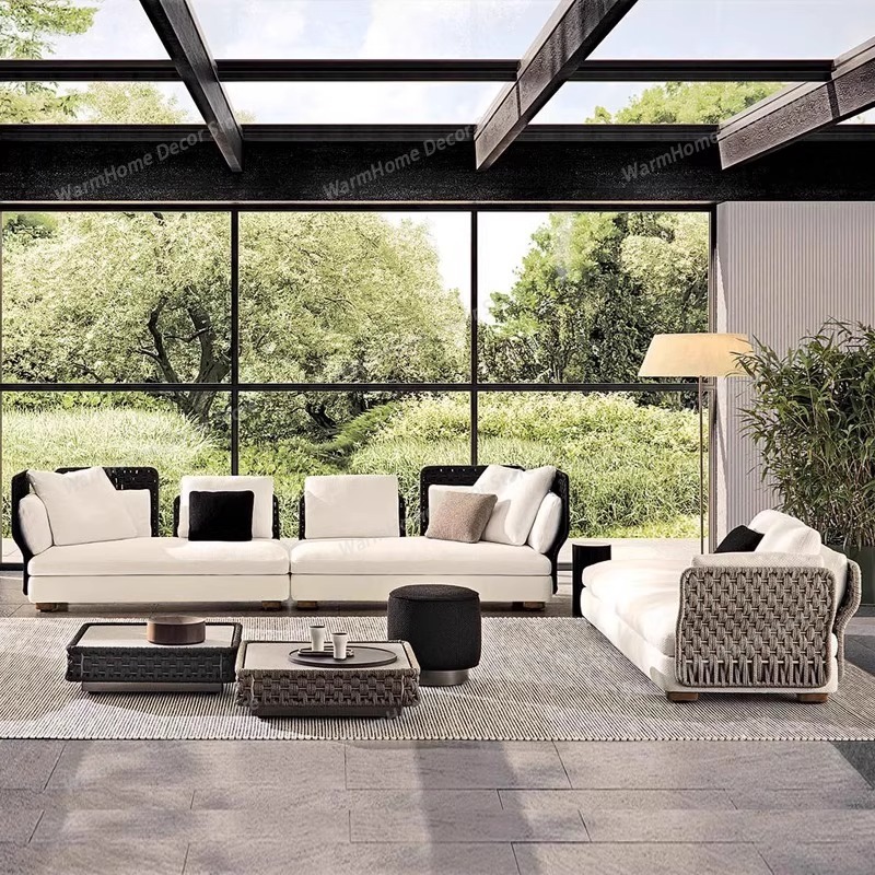 Outdoor Furniture Europe - Homestay Outdoor Sofas Courtyard Leisure Balcony