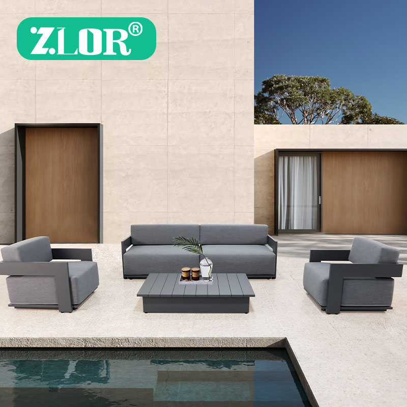 Outdoor Furniture Luxury - Modern Sofa Set Luxury Couch Garden