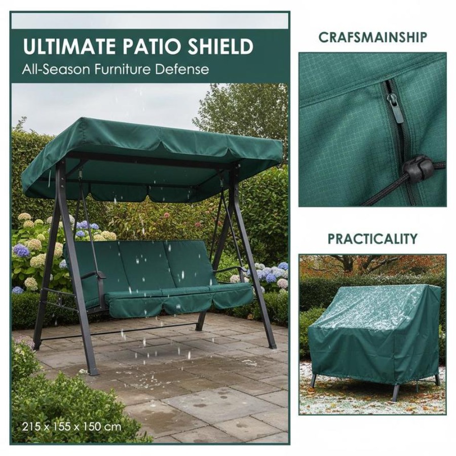 Patio 3 Seater Swing Chair Ben - Outdoor Furniture Cover 리뷰 및 가격
