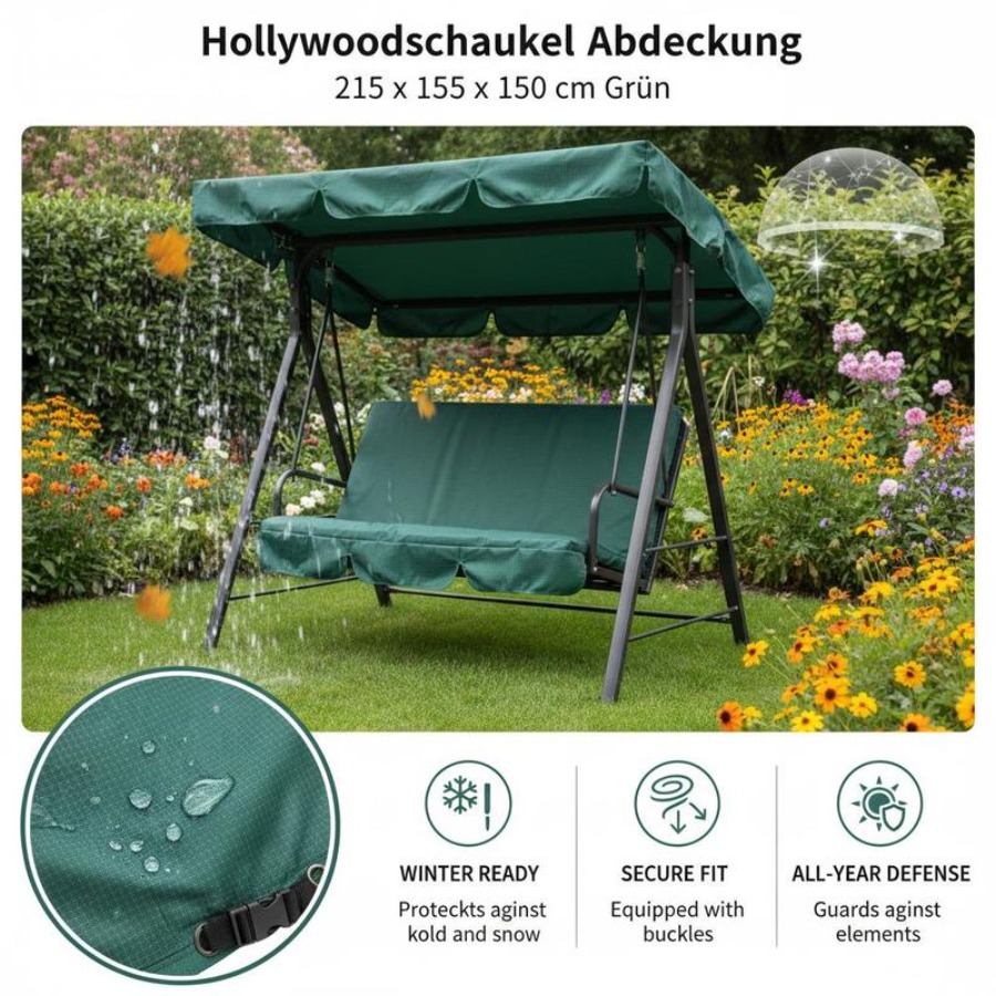 Patio 3 Seater Swing Chair Ben - Outdoor Furniture Cover 리뷰 및 가격