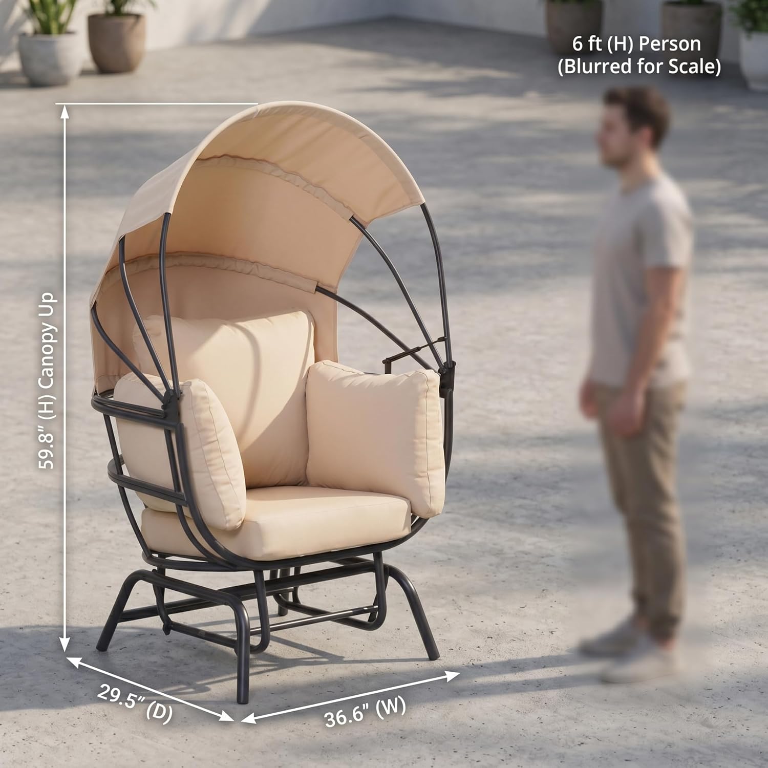 Luxury Egg Chair Powder-Coated - Outdoor Furniture Egg Chair 리뷰 및 가격
