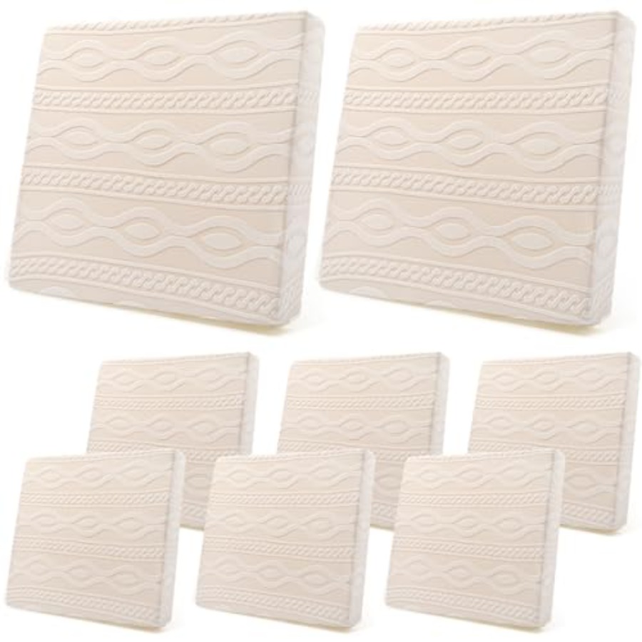 8Pcs Stretch Patio Cushion Cov - Outdoor Furniture Cover 리뷰 및 가격