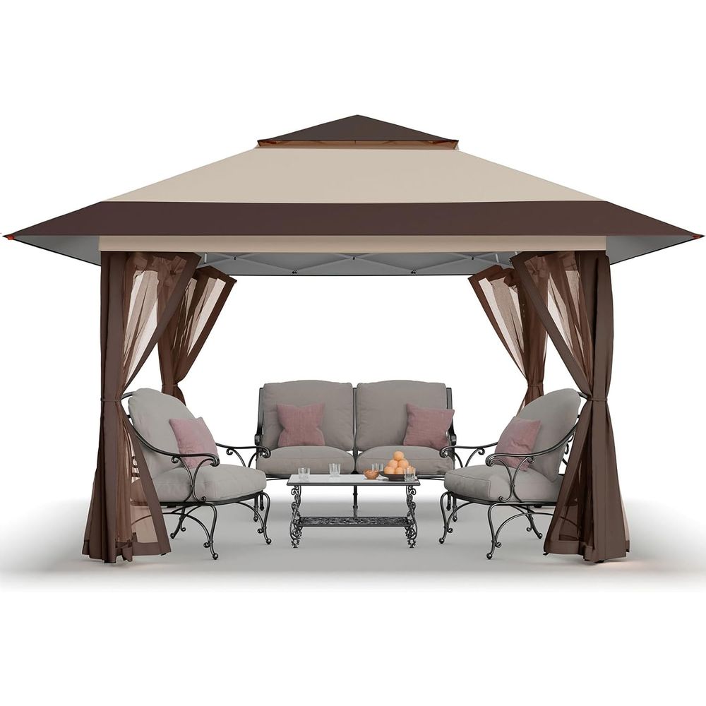 Up Gazebo with Wheeled Cover B - Outdoor Furniture Gazebo 리뷰 및 가격