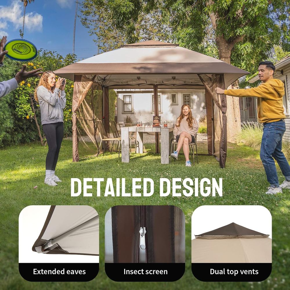Up Gazebo with Wheeled Cover B - Outdoor Furniture Gazebo 리뷰 및 가격