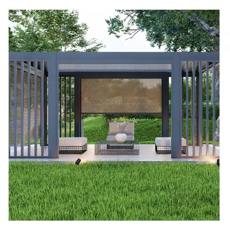 Outdoor Motorized Retractable  - Outdoor Furniture Gazebo 리뷰 및 가격