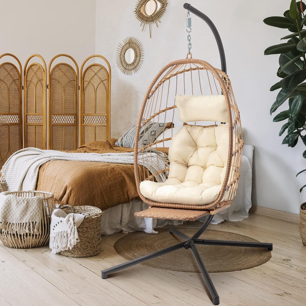 Hanging Egg Chair with Stand a - Hanging Egg Chair 리뷰 및 가격