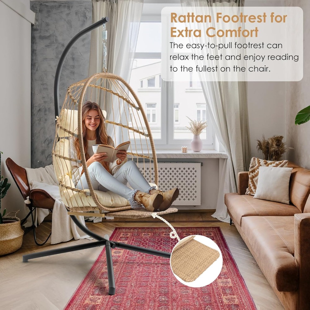 Hanging Egg Chair with Stand a - Hanging Egg Chair 리뷰 및 가격
