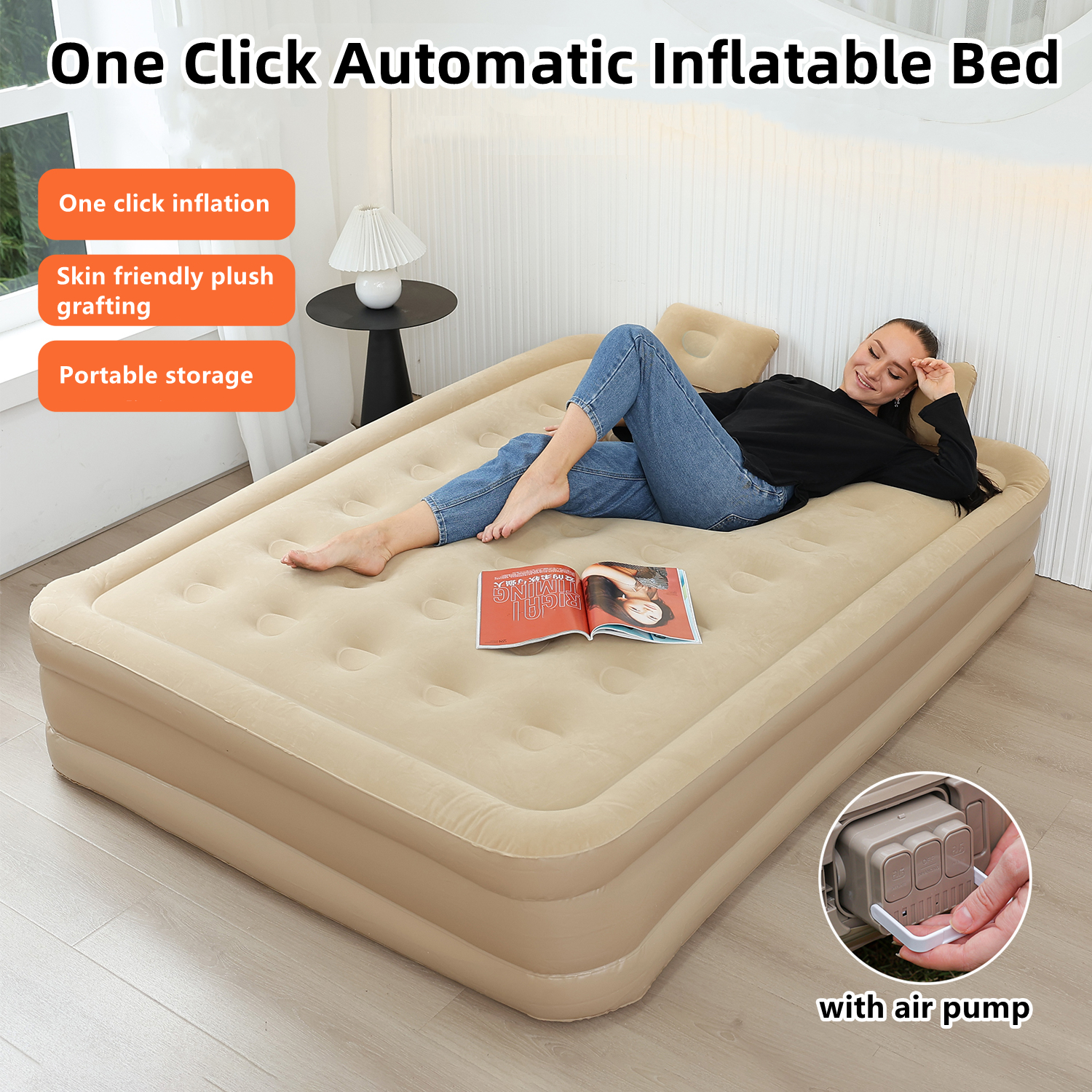 Interior Air Mattress Glamping - Outdoor Furniture Luxury 리뷰 및 가격