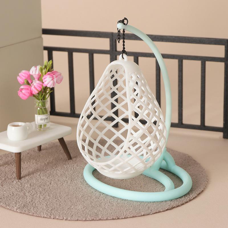 1Pcs DIY Diorama Scene Accesso - Hanging Egg Chair 리뷰 및 가격