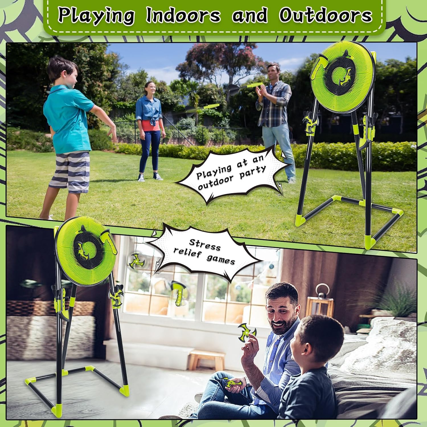 4 in 1 Axe Throwing Target Set - Outdoor Furniture Target 리뷰 및 가격