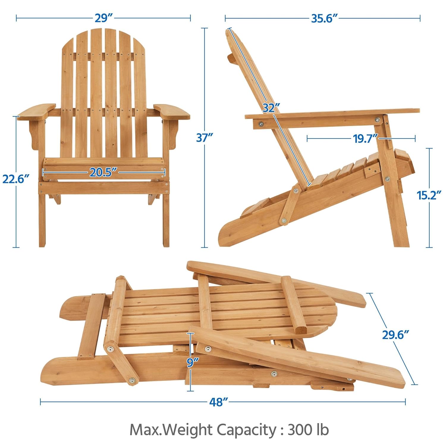 Folding Adirondack Chair Set o - Outdoor Furniture Polywood 리뷰 및 가격