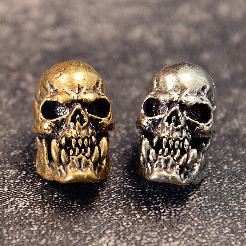 2Pcs Skull Head Brass Knife Be - Outdoor Furniture Diy 리뷰 및 가격