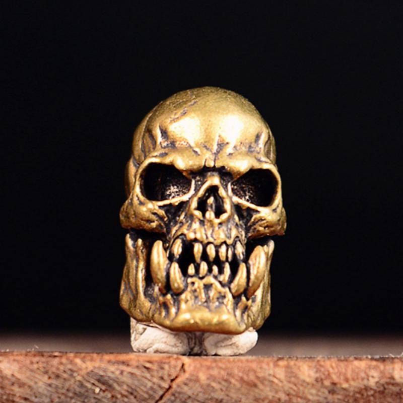 2Pcs Skull Head Brass Knife Be - Outdoor Furniture Diy 리뷰 및 가격