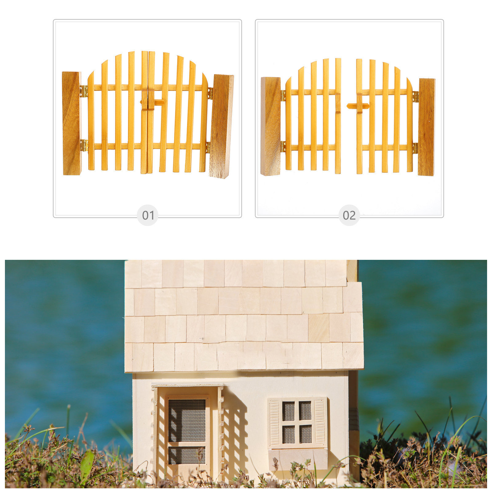 Mini House Wood Door Exquisite - Outdoor Furniture Europe 리뷰 및 가격