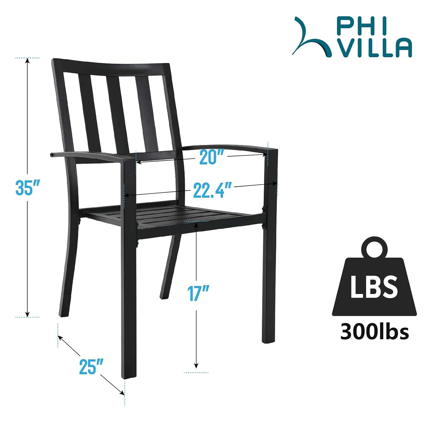 2-Pack Stackable Wrought-Iron  - Outdoor Furniture Diy 리뷰 및 가격