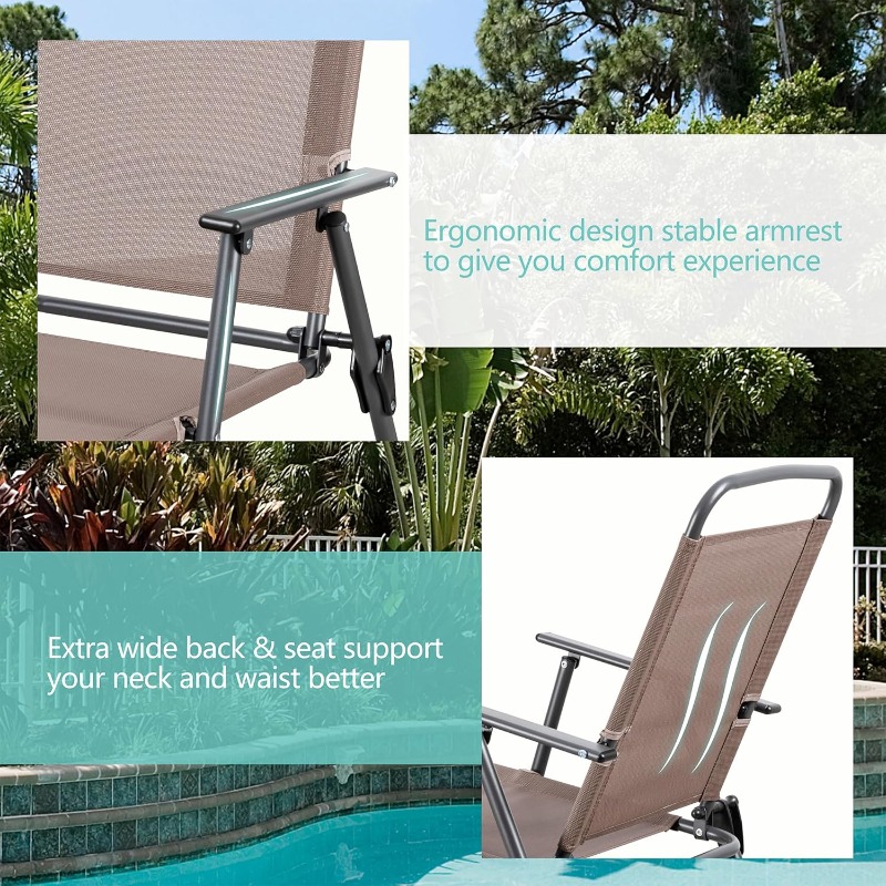 Vongrasig 6 Pieces Folding Pat - Outdoor Furniture Polywood 리뷰 및 가격