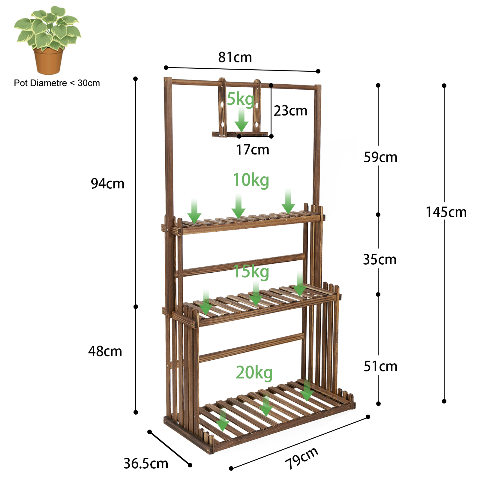 Heavy Duty Hanging Plant Stand - Outdoor Furniture Luxury 리뷰 및 가격