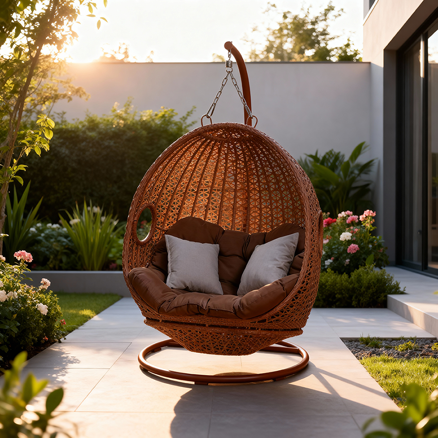 Modern Double Hanging Rattan S - Hanging Egg Chair 리뷰 및 가격