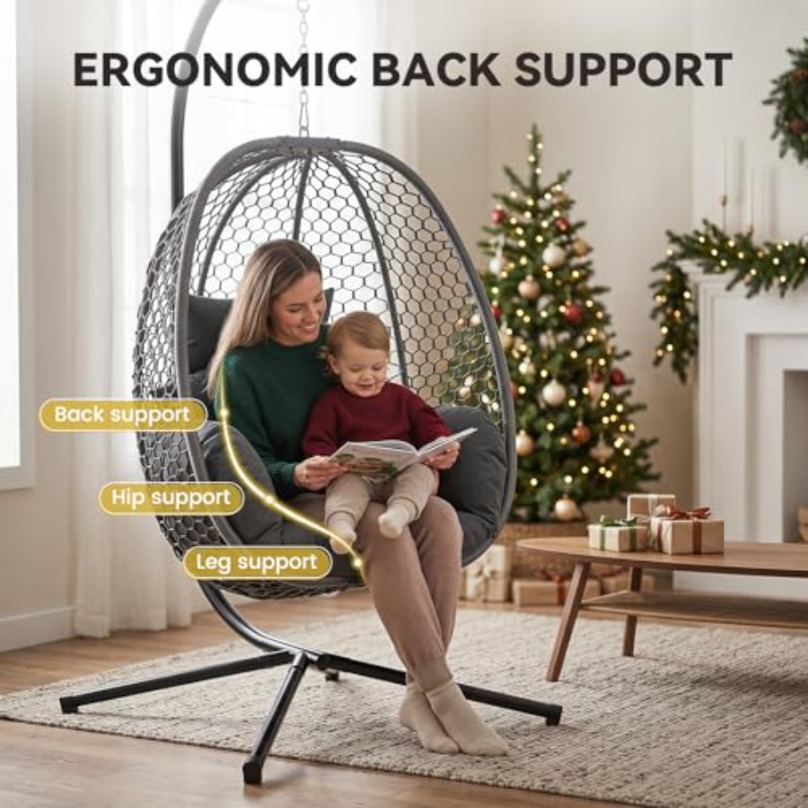 Egg Chair Outdoor with Stand,  - Outdoor Furniture Egg Chair 리뷰 및 가격