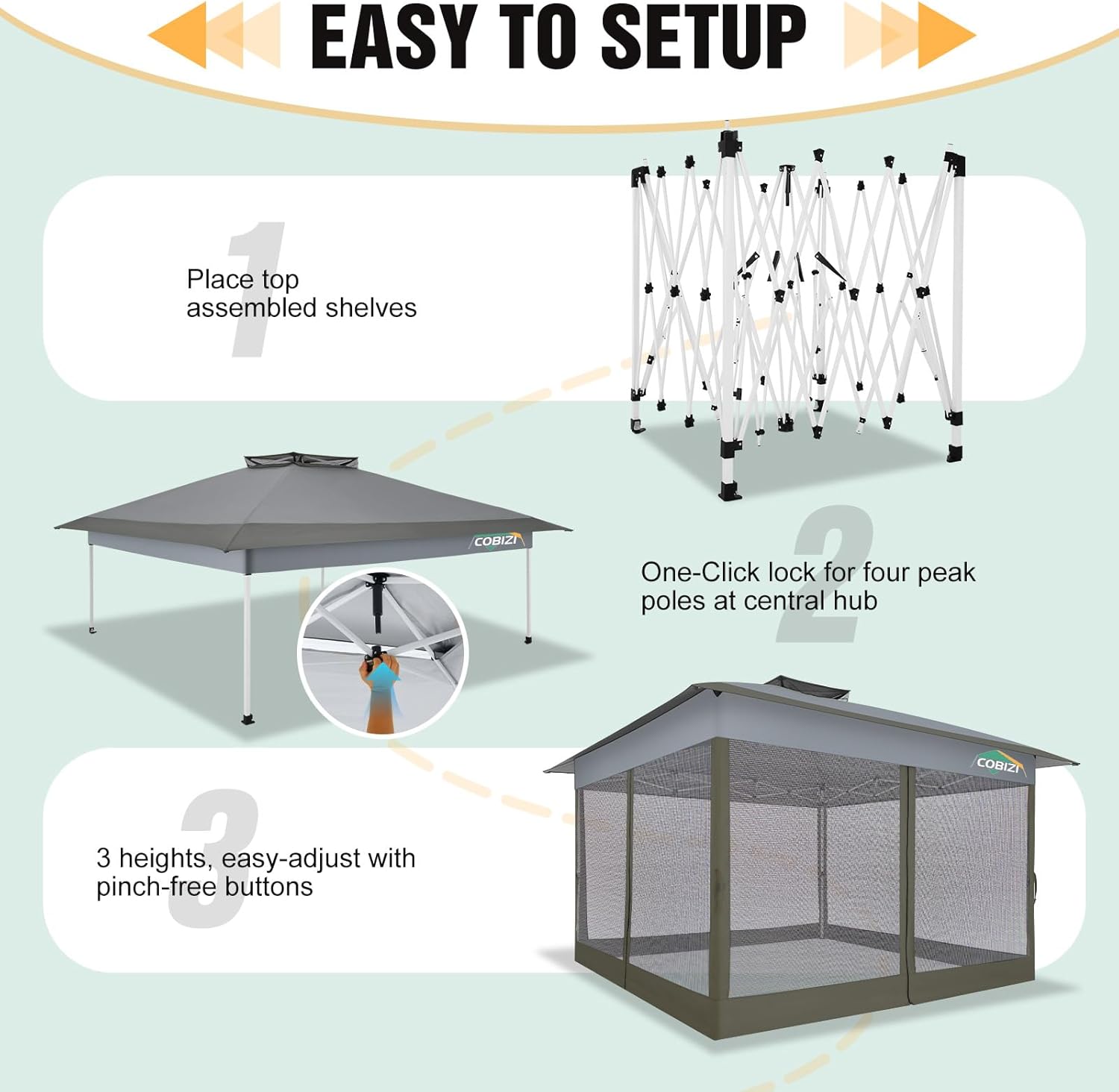13x13ft Gazebo Pop Up Canopy T - Outdoor Furniture Gazebo 리뷰 및 가격