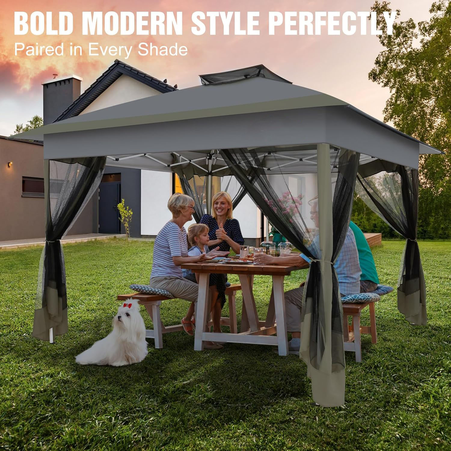 13x13ft Gazebo Pop Up Canopy T - Outdoor Furniture Gazebo 리뷰 및 가격