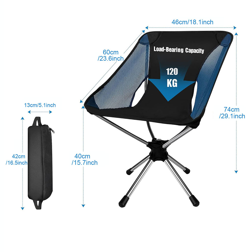 Folding Camping Chair 360° Rot - Outdoor Furniture Polywood 리뷰 및 가격
