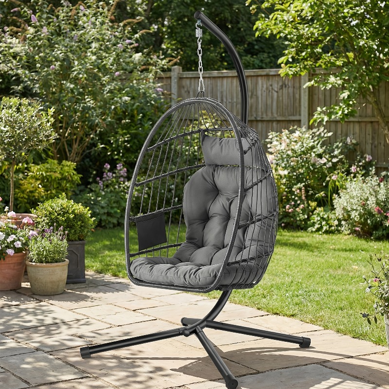 Hanging Egg Chair with Stand – - Hanging Egg Chair 리뷰 및 가격