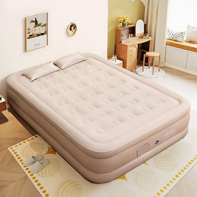 Queen Air Mattress with Built  - Outdoor Furniture Luxury 리뷰 및 가격