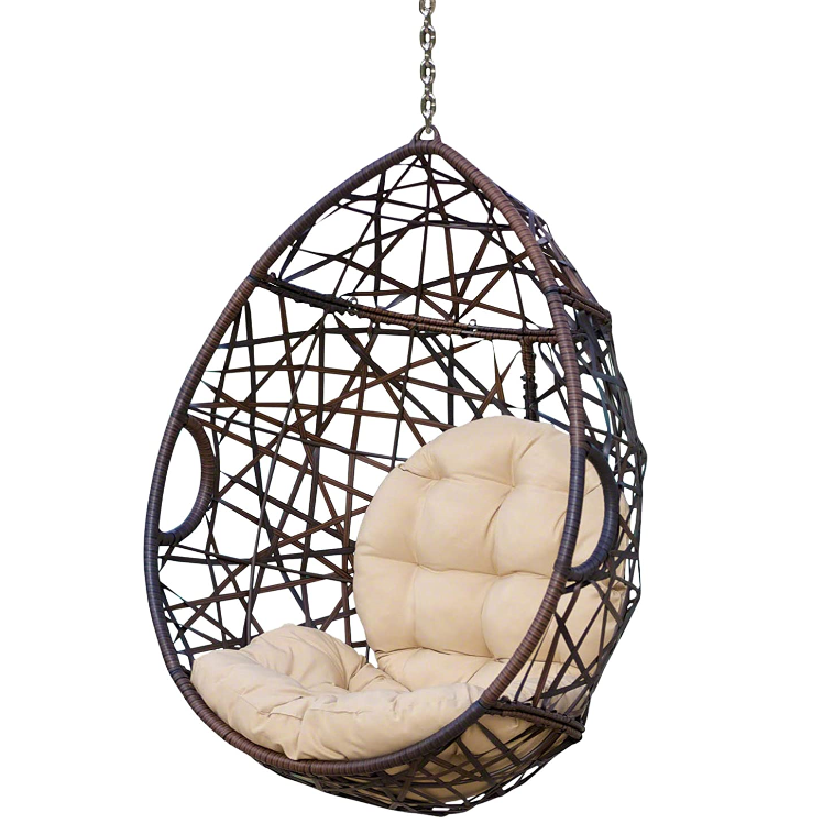 New Design Brown Rattan Swing  - Hanging Egg Chair 리뷰 및 가격
