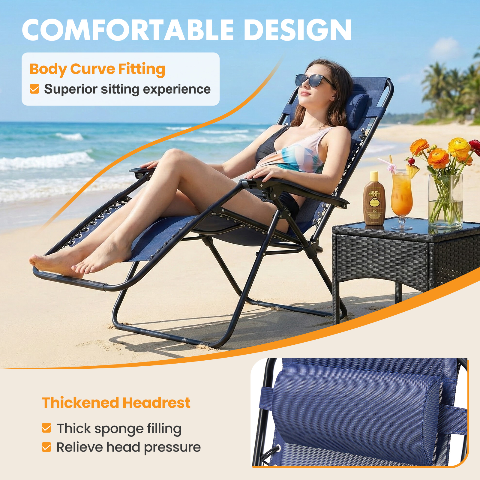 MCQ Outdoor Zero Gravity Chair - Outdoor Furniture Polywood 리뷰 및 가격