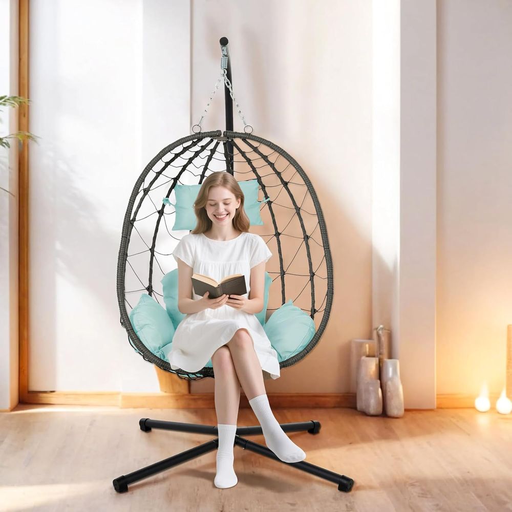 Indoor/Outdoor Hanging Egg Cha - Hanging Egg Chair 리뷰 및 가격