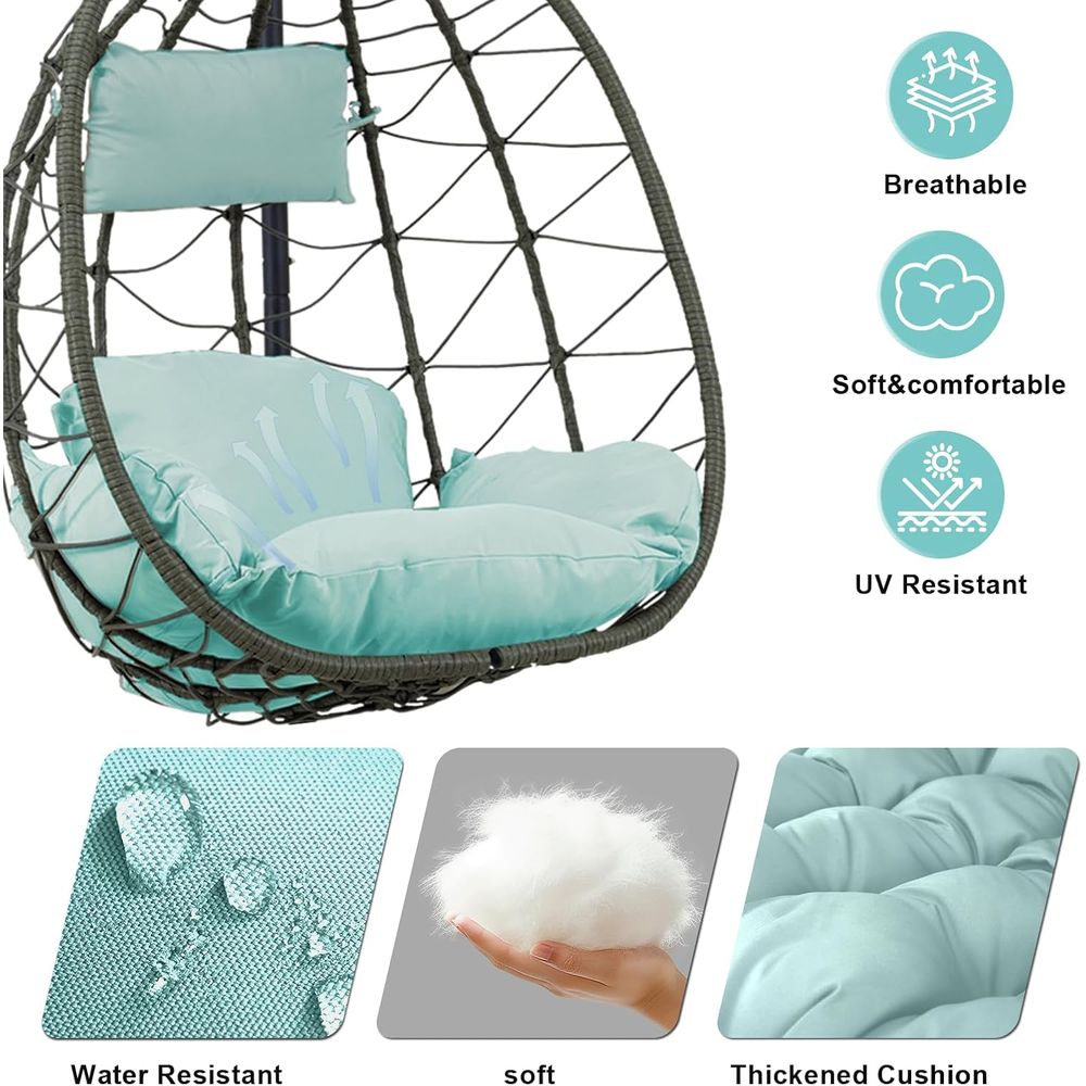 Indoor/Outdoor Hanging Egg Cha - Hanging Egg Chair 리뷰 및 가격