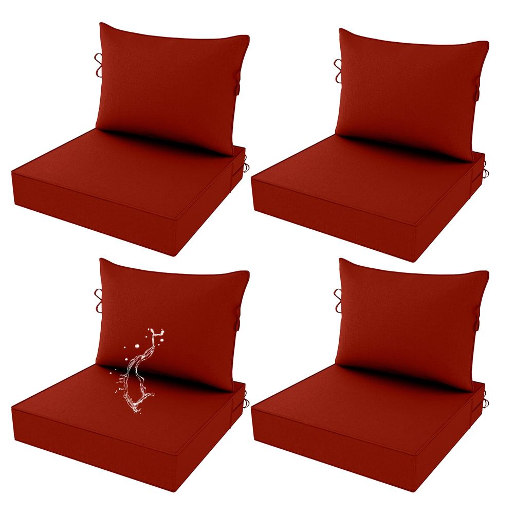 Deep Seat Cushions 22 x 24 x 4 - Outdoor Furniture Cushions 22 X 24 리뷰 및 가격