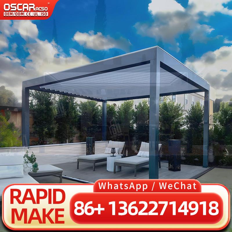 Motorised Waterproof Outdoor R - Outdoor Furniture Gazebo 리뷰 및 가격