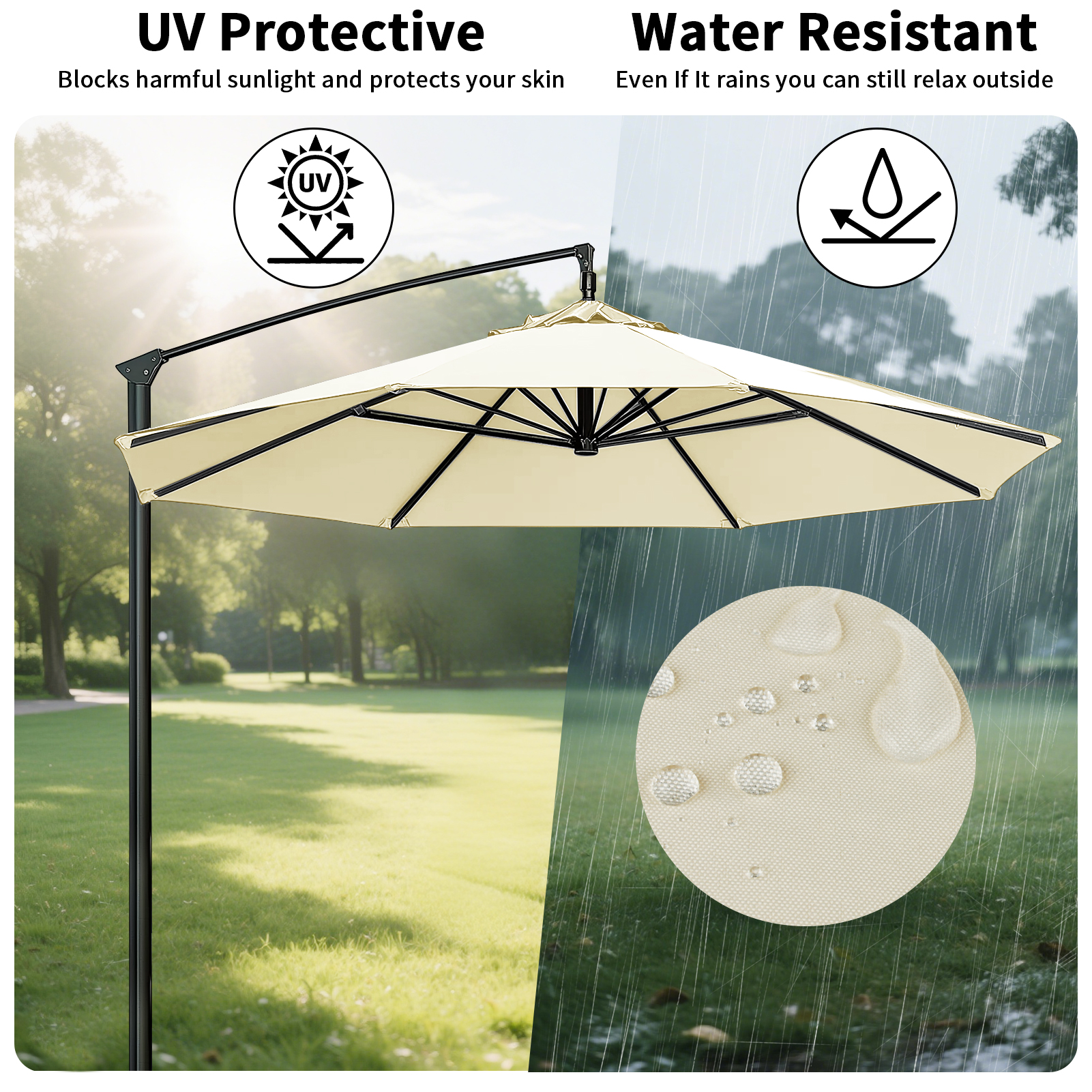 Waterproof Replacement Umbrell - Outdoor Furniture Sunbrella 리뷰 및 가격