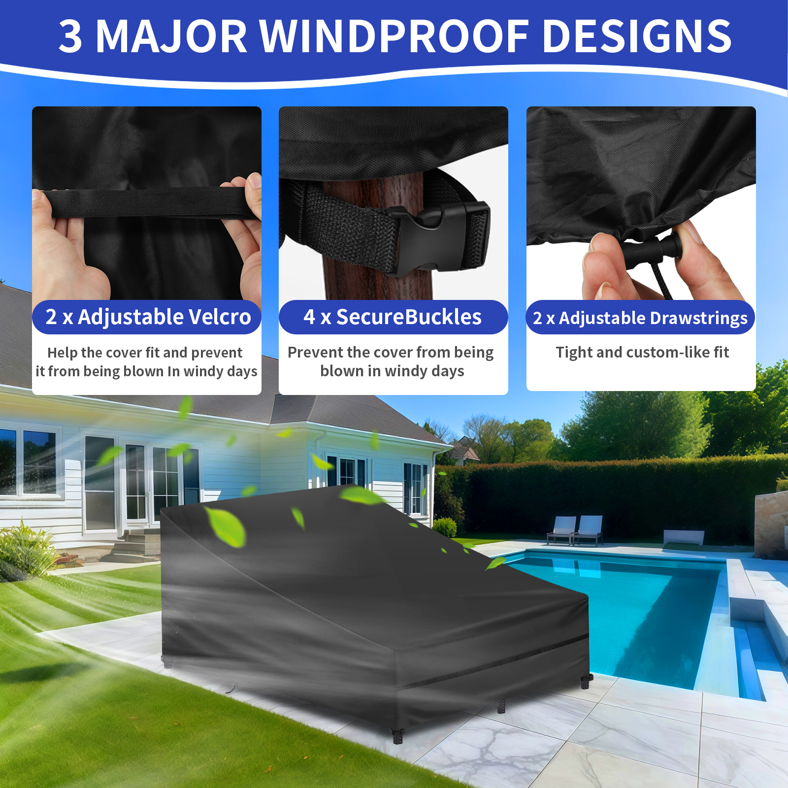 Waterproof Double/Single Wide  - Outdoor Furniture Rattan 리뷰 및 가격
