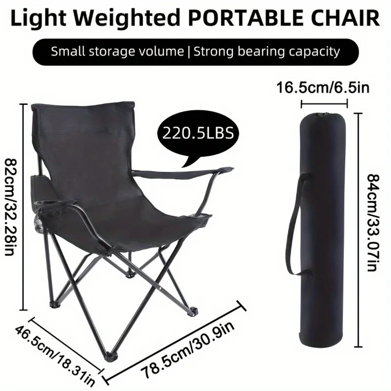 Portable Camping Chair, Lightw - Outdoor Furniture Polywood 리뷰 및 가격