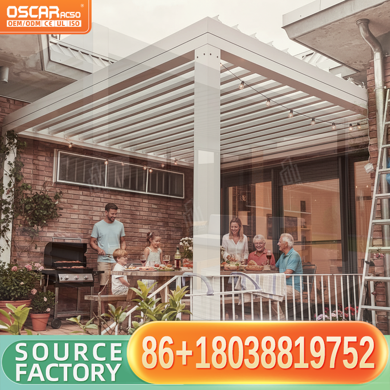 DIY Aluminum Louvered Pergola  - Outdoor Furniture Gazebo 리뷰 및 가격