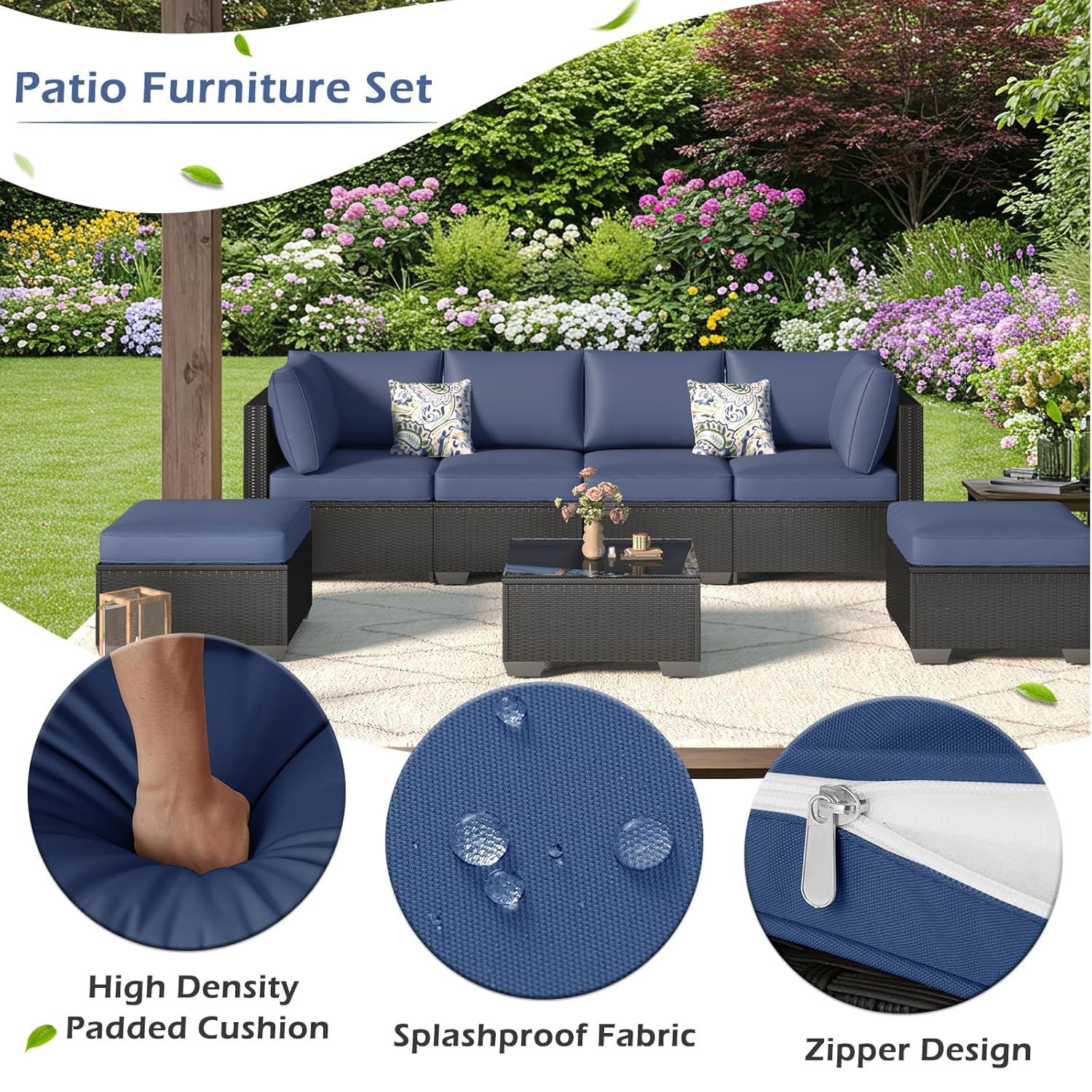 PE Rattan Outdoor Sectional So - Outdoor Furniture Europe 리뷰 및 가격