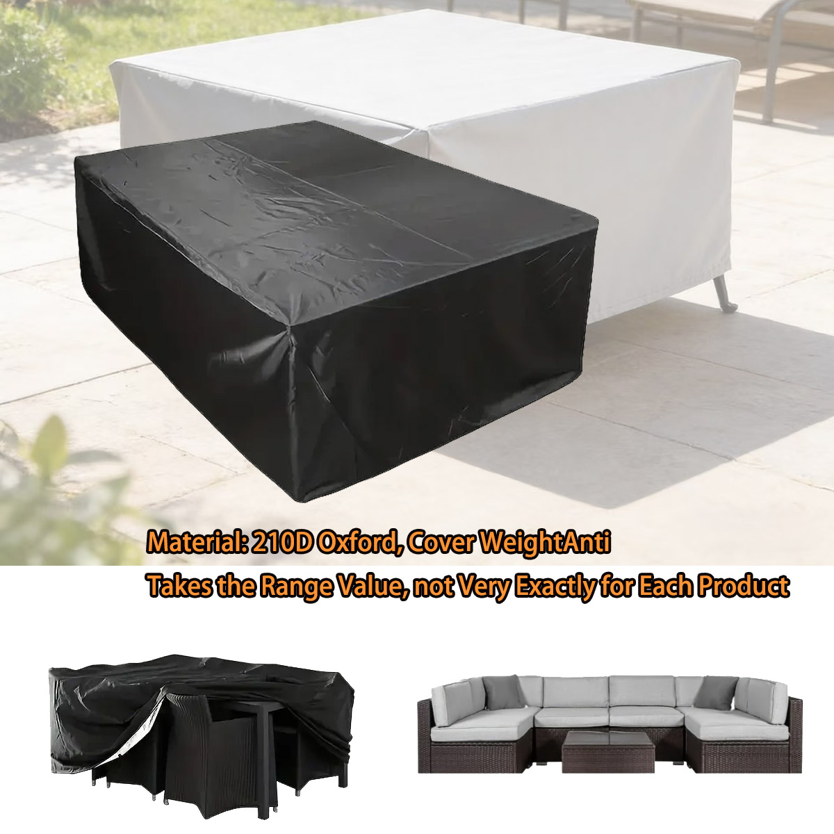 600 Sizes Outdoor Furniture Co - Outdoor Furniture Cover 리뷰 및 가격