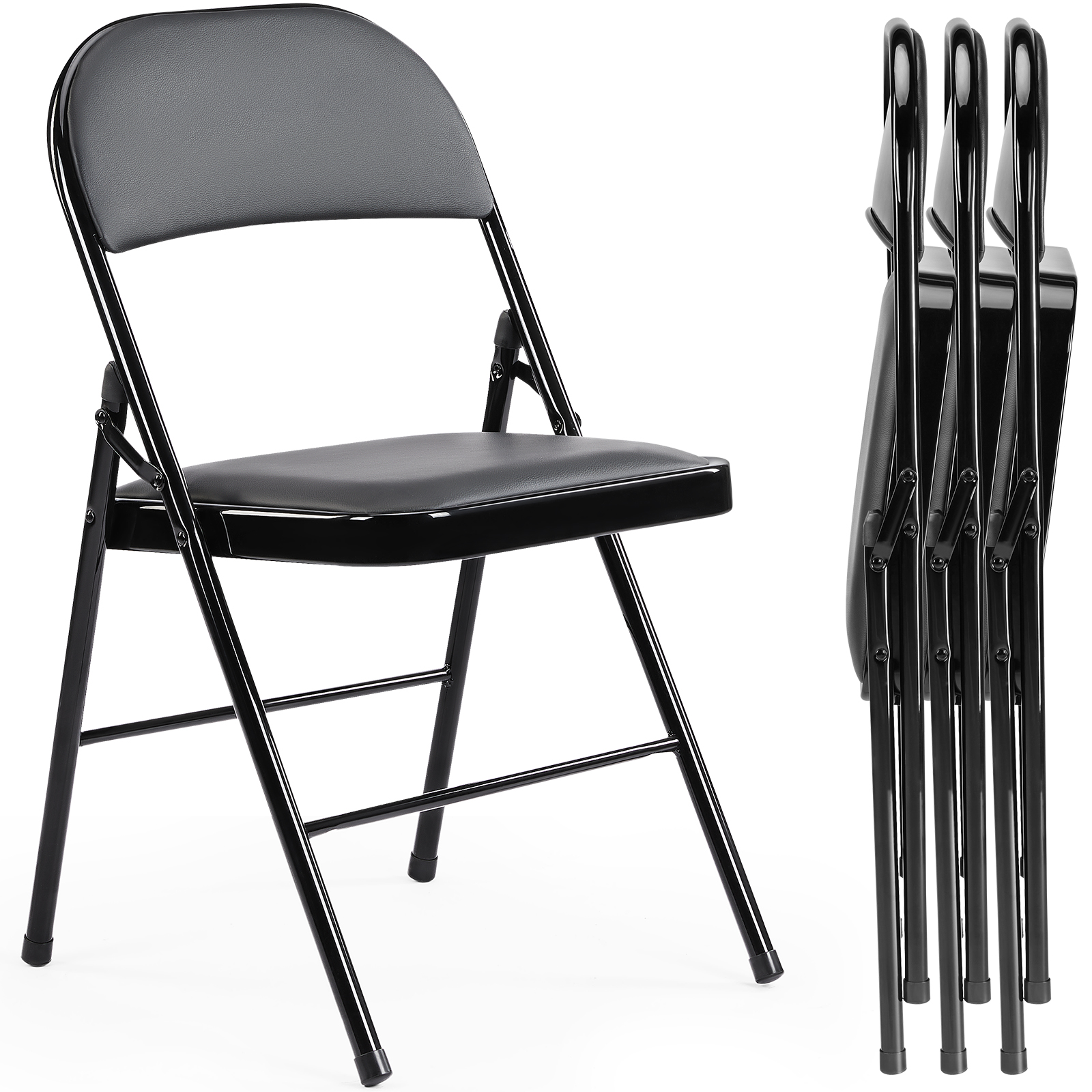 JHK Leather Padded Folding Cha - Outdoor Furniture Polywood 리뷰 및 가격