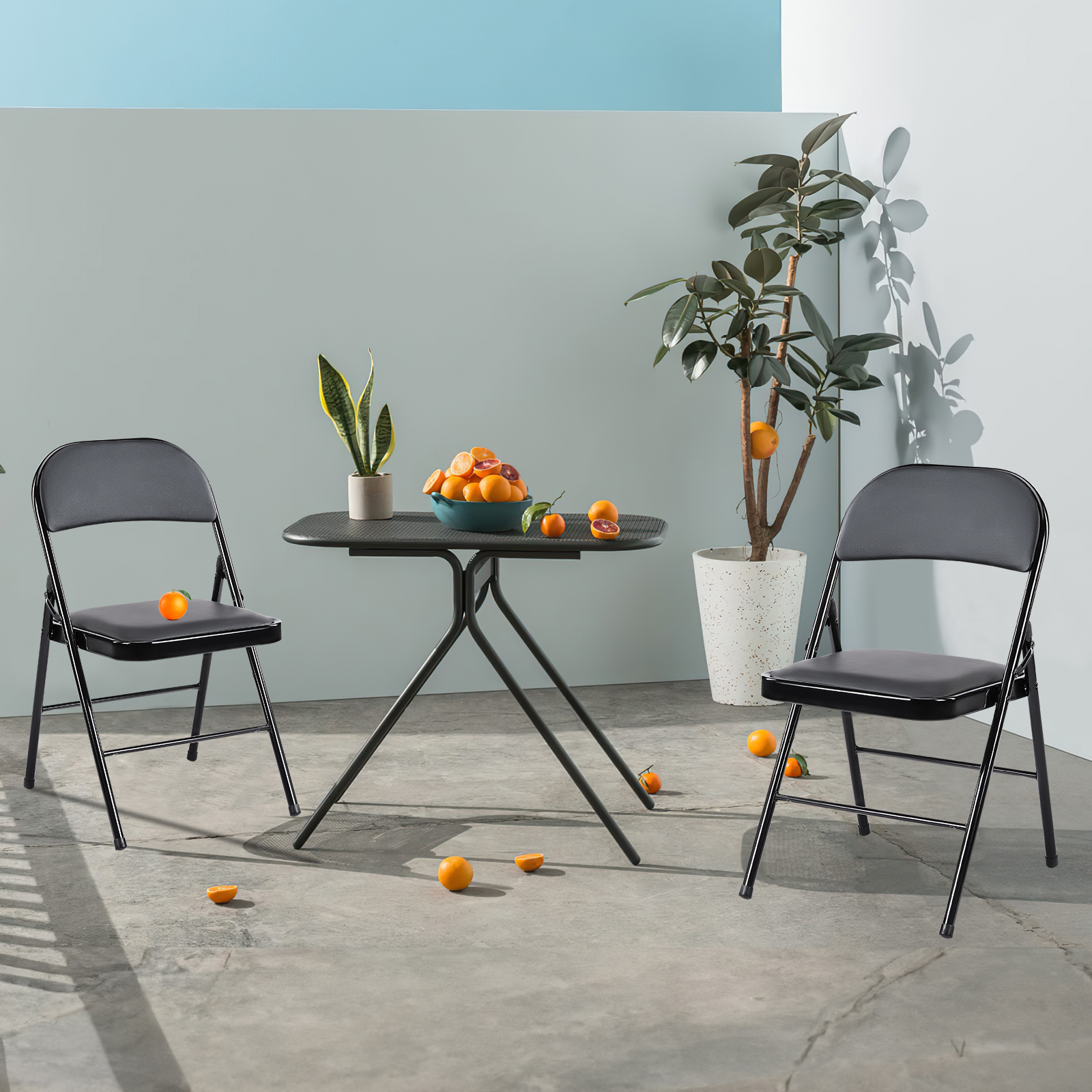 JHK Leather Padded Folding Cha - Outdoor Furniture Polywood 리뷰 및 가격