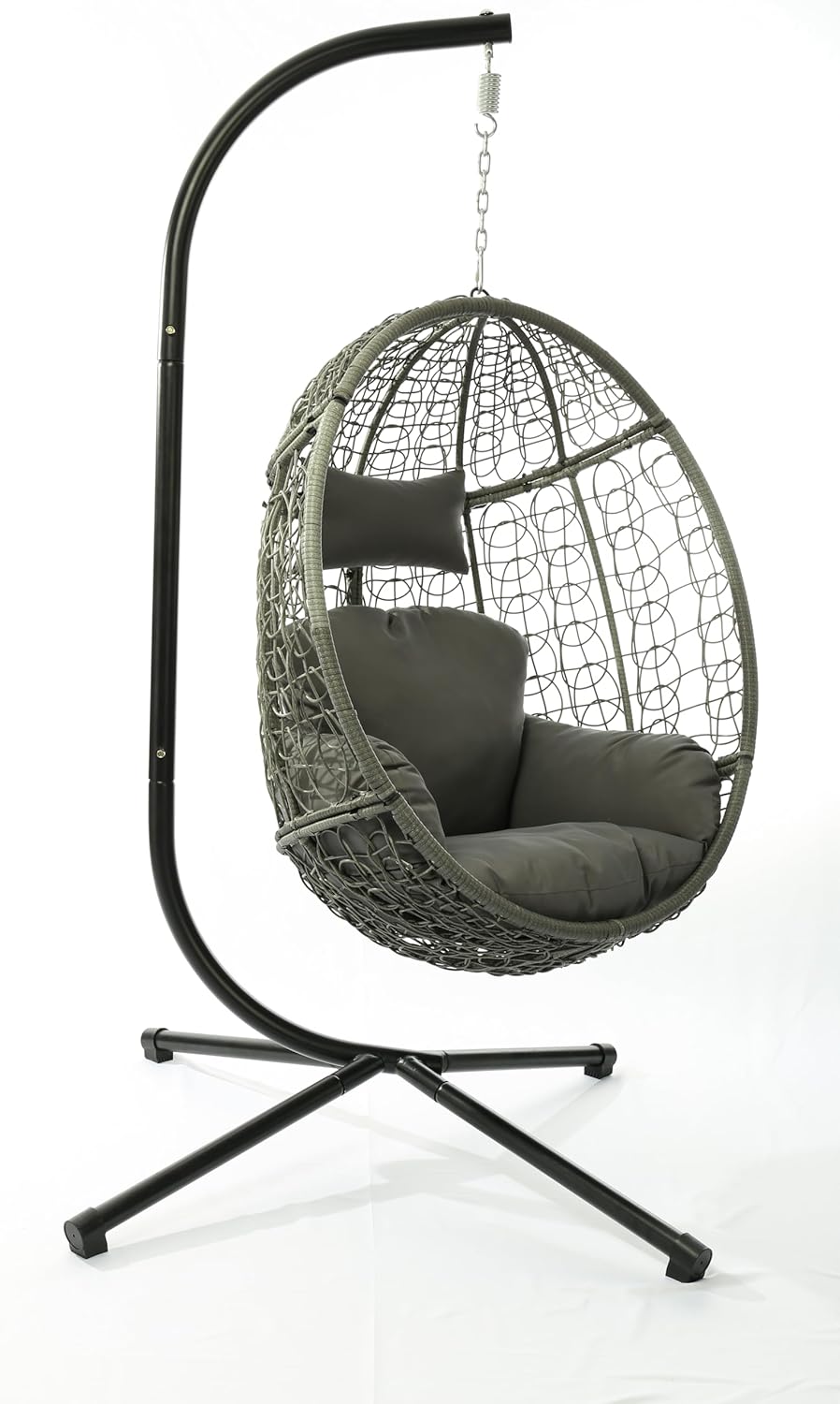 Indoor Outdoor Egg Chair with  - Hanging Egg Chair 리뷰 및 가격