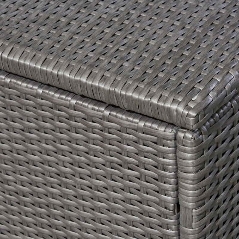 Dark Gray Rattan Outdoor Stora - Outdoor Furniture Rattan 리뷰 및 가격