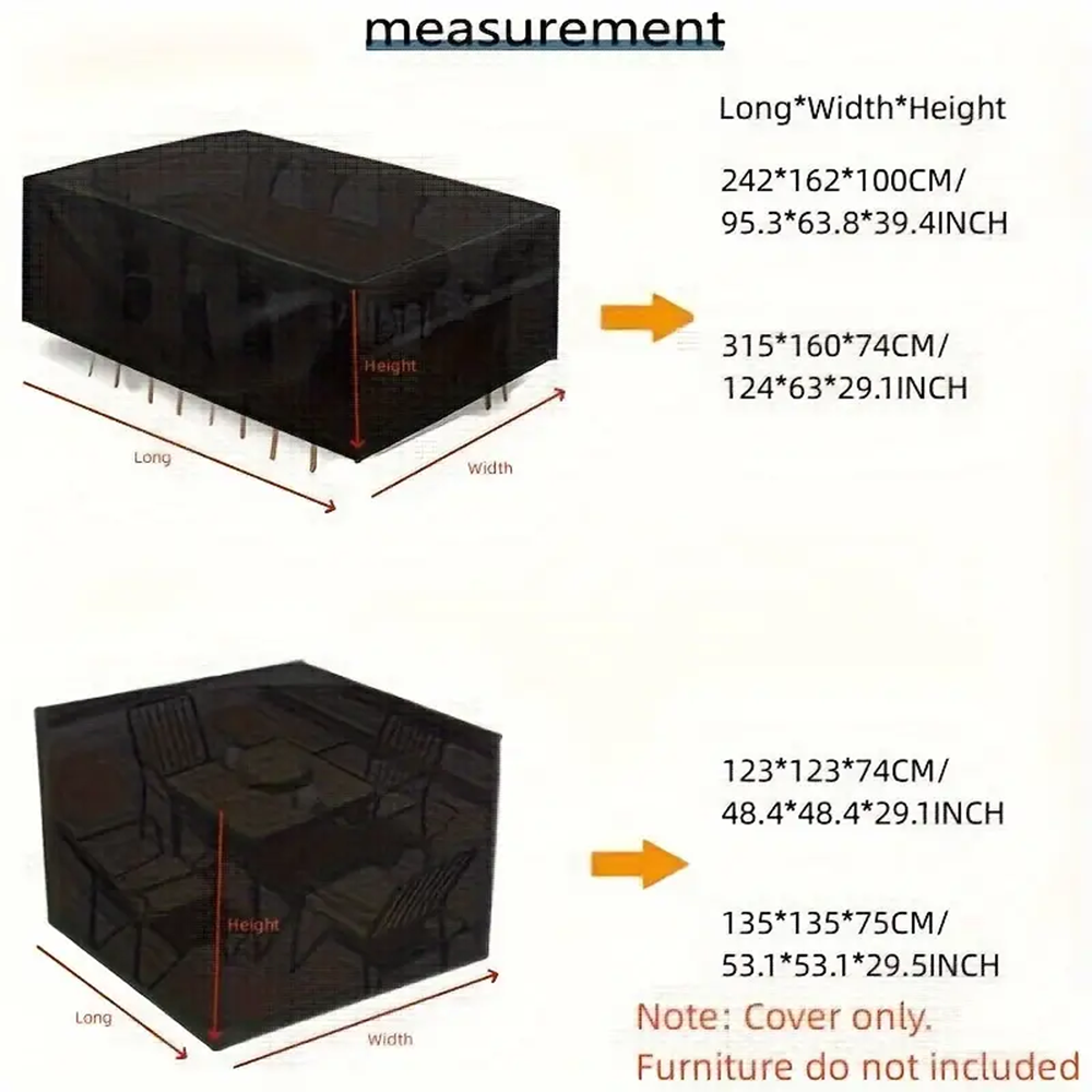 Outdoor patio garden furniture - Outdoor Furniture Cover 리뷰 및 가격