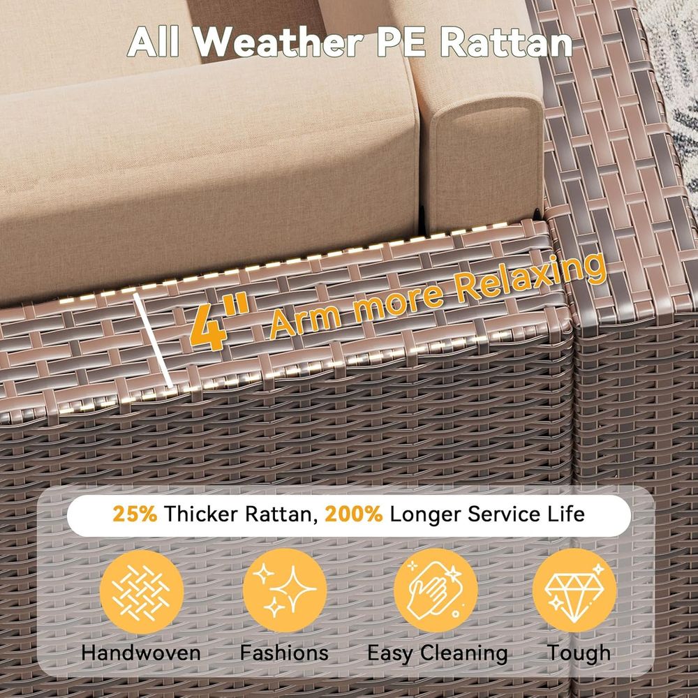 8-Piece Wicker Patio Furniture - Outdoor Furniture Diy 리뷰 및 가격