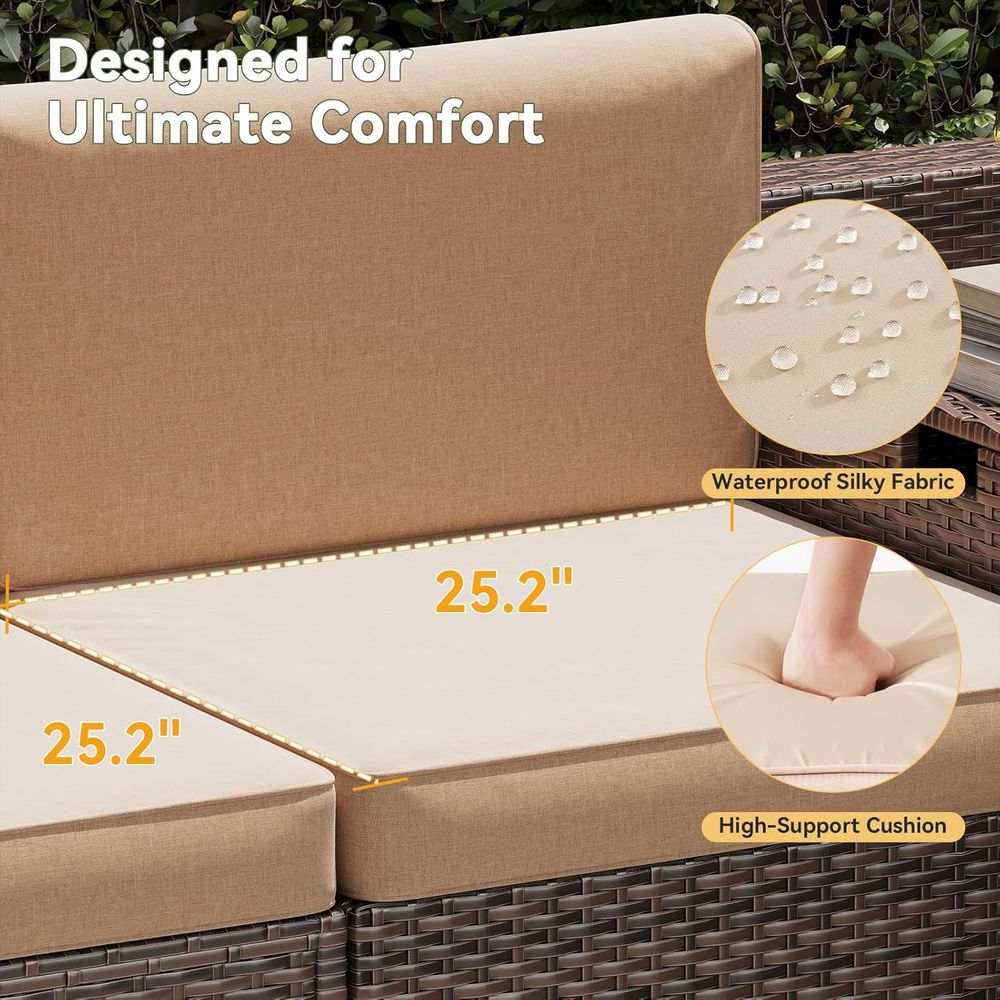 8-Piece Wicker Patio Furniture - Outdoor Furniture Diy 리뷰 및 가격